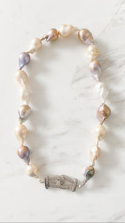 Mia Perlo Mixed Baroque Pearl Necklace-Emila-Emila-1
