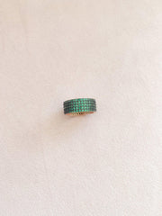 Alissa 5 Row Cluster Ring-Ring-Alissa-6-Green-Emila-1
