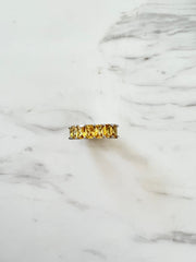 Alissa Citrine Emerald Infinity Ring-Emila-Emila-1