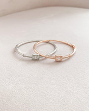 Alissa Intricate Multistone Baguette Bangle-Bangle-Alissa-Silver-Emila-1