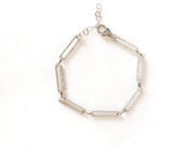 Alissa Leila Silver Chain Bracelet-Bracelet-Emila-Emila-1