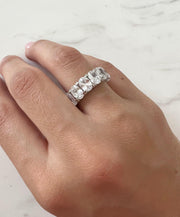 Alissa Oval Cut Infinity Ring-Rings-Alissa-Emila-1