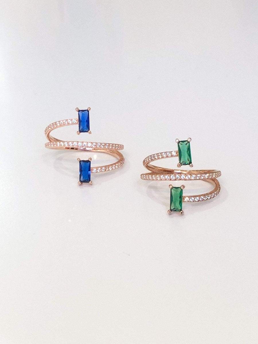 Alissa Rose Gold Wrap Ring - Emerald-Ring-Alissa-8-Emila-2