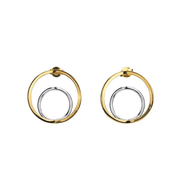 Bonvo Soley Twisted Hoop Earrings