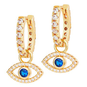 Celeste Starre Rhodes Evil Eye Earrings-Earring-Celeste Starre-Emila-1