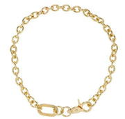 Luv AJ Isla Gold Link Necklace-Necklace-LUV AJ-Emila-1