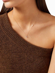 Melis Goral Guardian Diamond Necklace-Necklace-Melis Goral-Emila-1