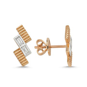 Melis Goral La Linea Diamond Earrings-Earrings-Melis Goral-Emila-1