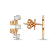 Melis Goral La Linea Diamond Earrings-Earrings-Melis Goral-Emila-1
