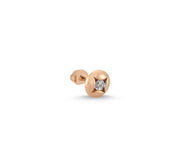 Melis Goral Mini Gold Studs-Earrings-Melis Goral-Emila-1