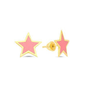 Mers All Star Neon Earrings-Earrings-Mers-Yellow-Emila-1