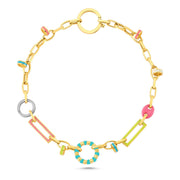 Mers Neon Journey Necklace-Necklace-Mers-Blue-Emila-1