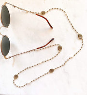 Mia Perlo Smoky Quartz Sunglasses Chain-Sunglasses Chain-Mia Perlo-Emila-1