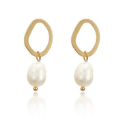 Alissa Pearl Drop Earrings-Earrings-Emila-Emila-1