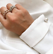 Reina Pave Curb Rings-Ring-Emila-8-Silver-Emila-1