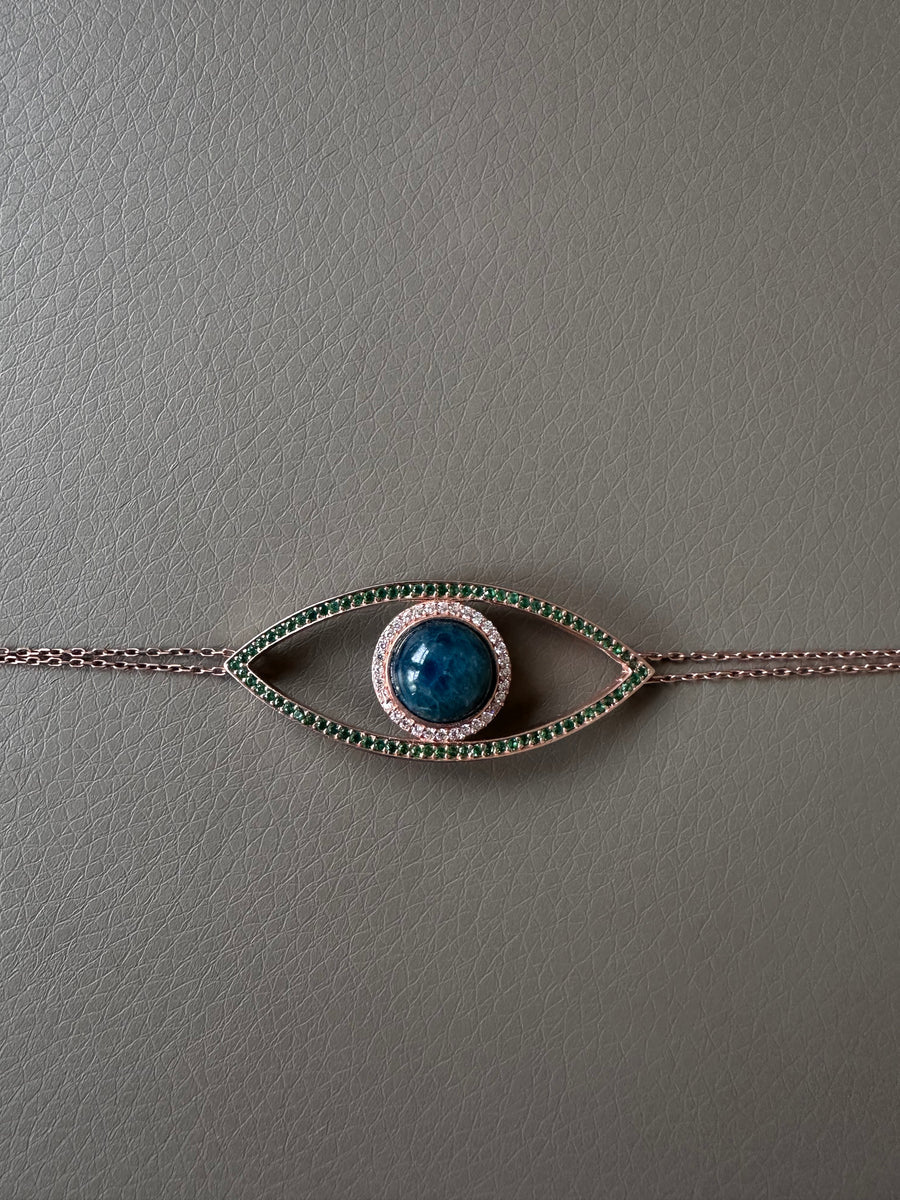 Alissa Green Large Eye Bracelet
