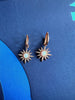 Alissa Rose Gold Pave Star Earrings-Earrings-Alissa-Emila-1