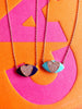 Alissa Turquoise Enamel Heart Necklace-Alissa-Emila-4