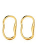 Bonvo Sculpted Gold Earrings-Bonvo-Emila-1