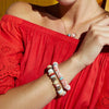 Akola Egypt Red Beaded Bracelet-Bracelet-Akola-Emila-1
