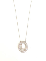 Alissa Annabel Initial Crystal Necklace-Necklace-Alissa-A-Emila-1