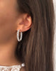 Alissa Interlocking Hoop Earrings-Earrings-Alissa-Rose Gold-Emila-1