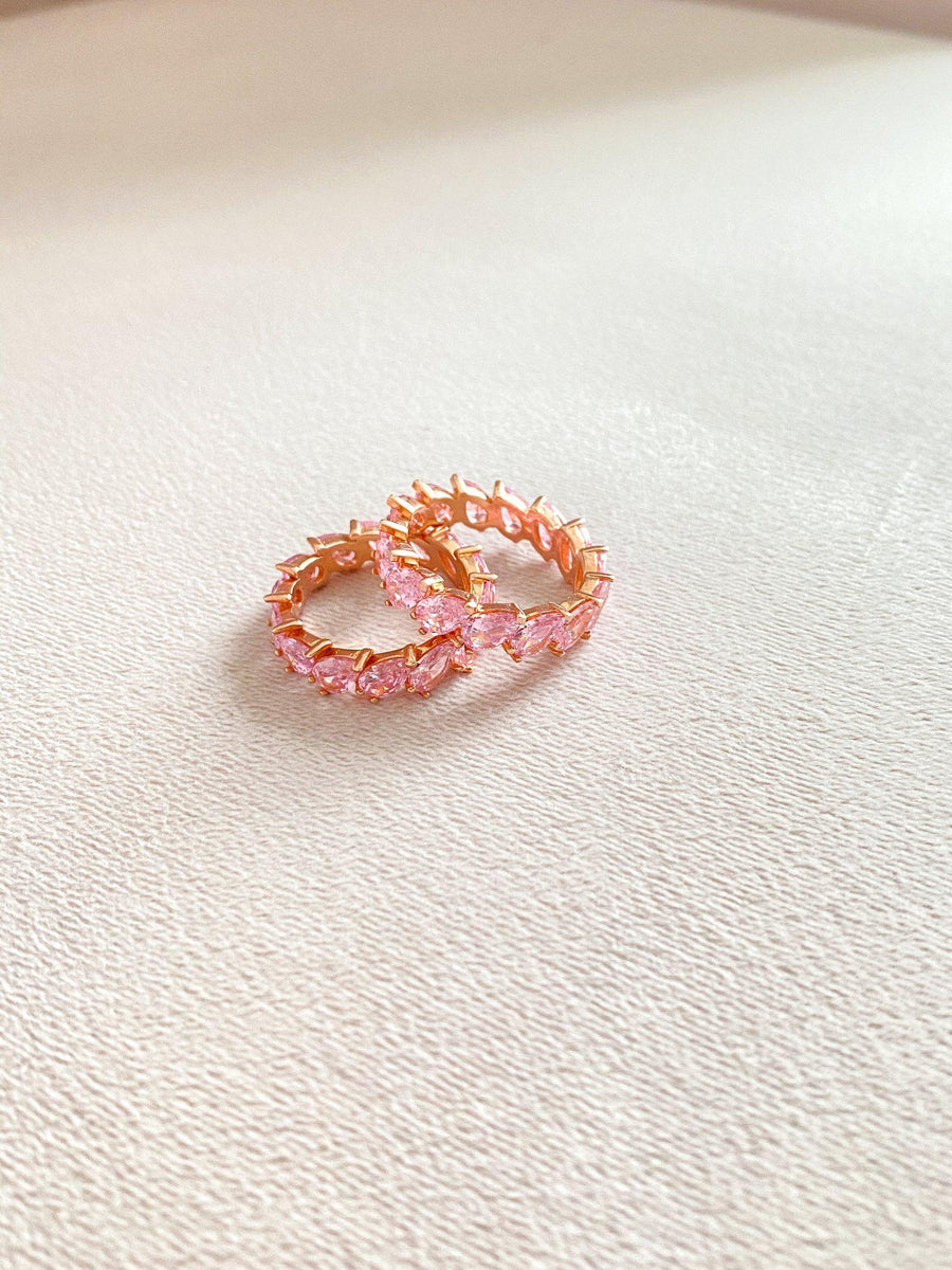 Alissa Light Pink Pear Stone Ring-Ring-Alissa-6-Emila-3