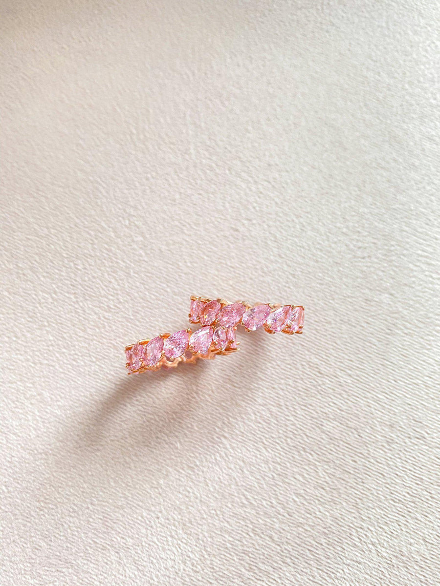 Alissa Light Pink Pear Stone Ring-Ring-Alissa-6-Emila-1