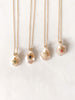 Alissa Mother of Pearl Mini Turtle Necklace-Necklace-Emila-Pink-Emila-1