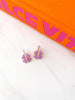 Alissa Pastel Lilac Clover Earrings-Earrings-Alissa-Emila-1