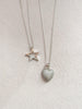 Alissa Small Silver Heart Necklace-Necklace-Alissa-Emila-1