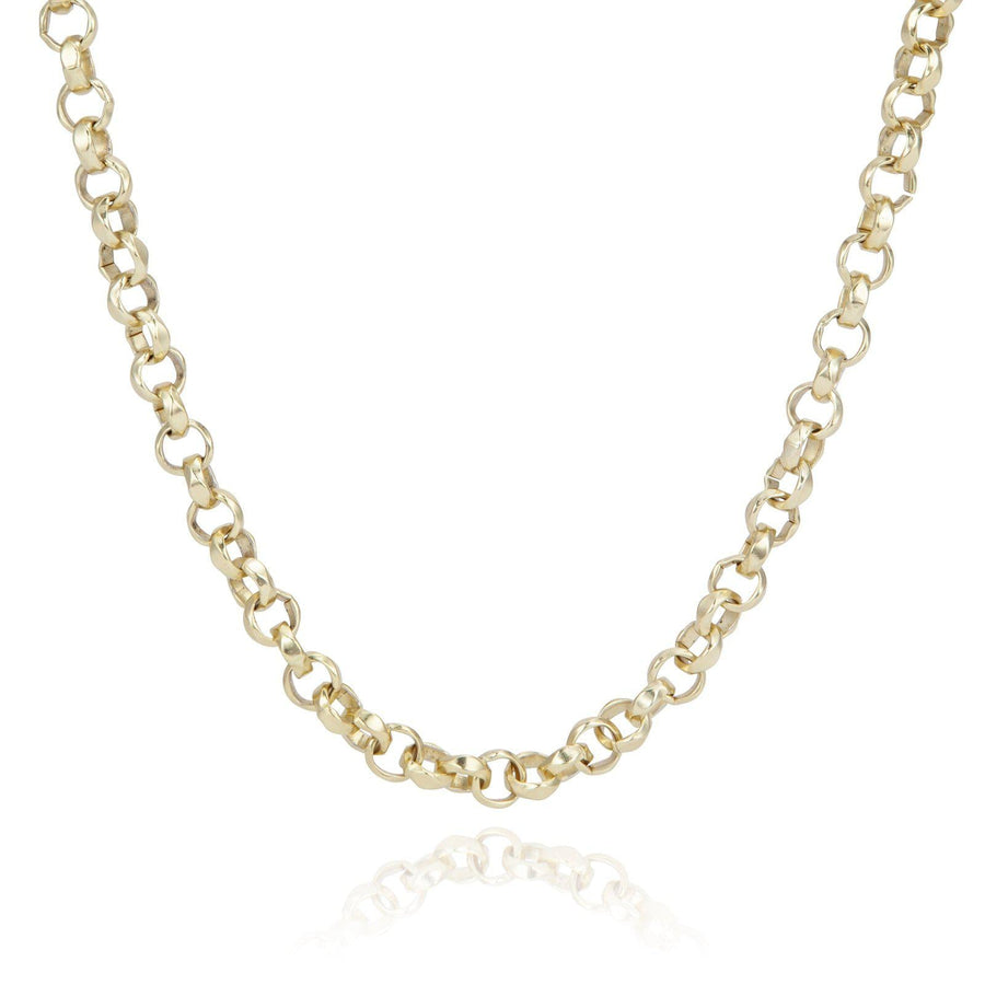 Coco & Kinney Gold Link Necklace-Necklace-Coco & Kinney-Emila-2