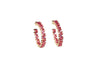 Lalou Floral Hues Hoop Earrings-Earrings-Lalou London-Emila-3