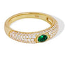 Lalou Maria Emerald Pave Ring-Ring-Lalou London-6-Emila-2
