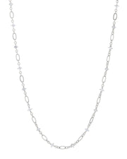 Luv AJ Dionne Chain Link Necklace-Necklace-LUV AJ-Silver-Emila-1