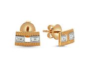 Melis Goral La Linea Diamond Earrings-Earrings-Melis Goral-Emila-1