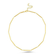 Mers Gold Connecting Chain Necklace-Mers-Emila-1
