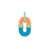 Mers Love Generation Calipso Earring-Earrings-Mers-Orange & Blue-Emila-1