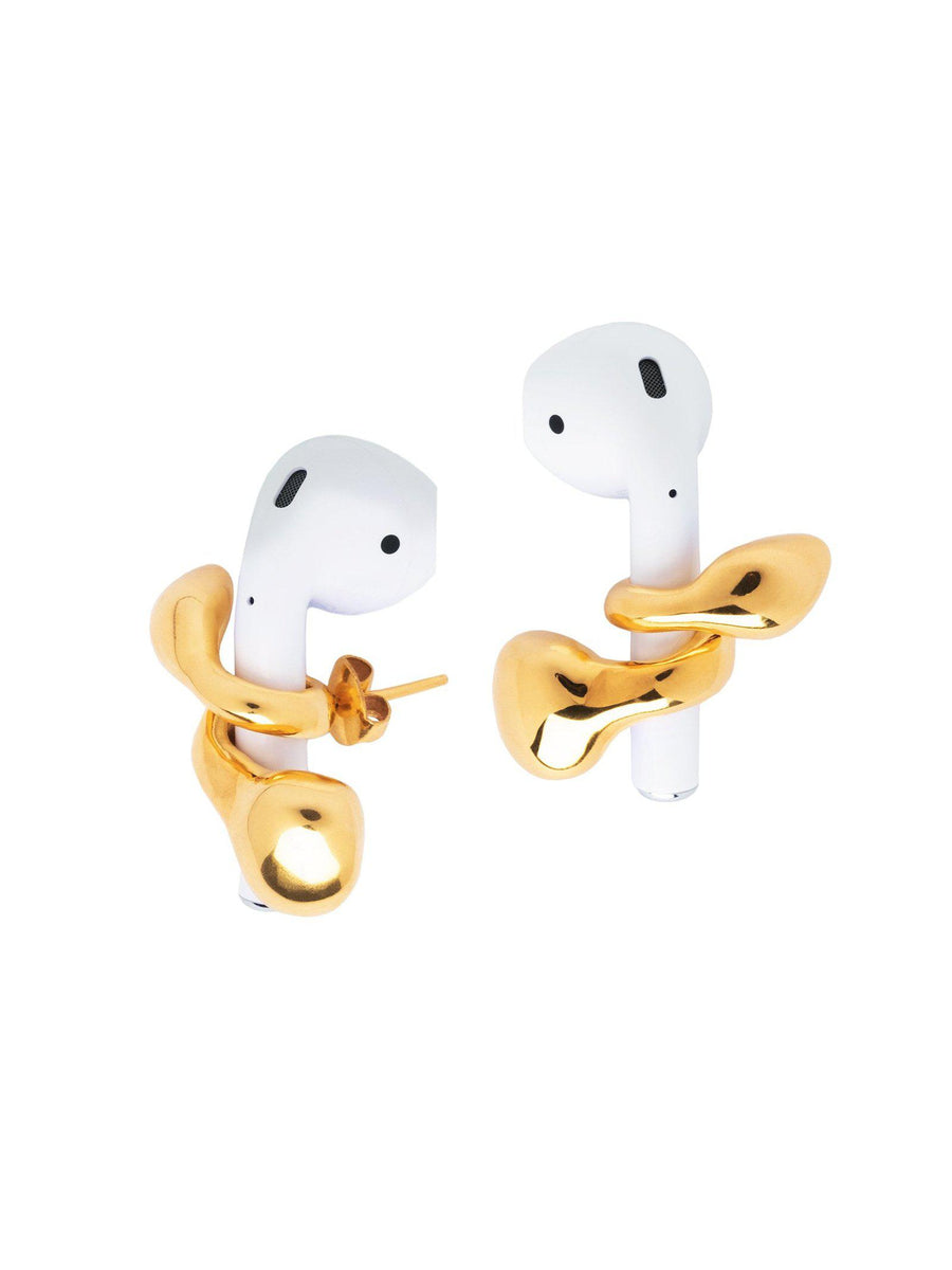 Misho Pebble Pods Earrings-Earring-Misho-Gold-Emila-5