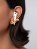 Misho Pebble Pods Earrings-Earring-Misho-Gold-Emila-1