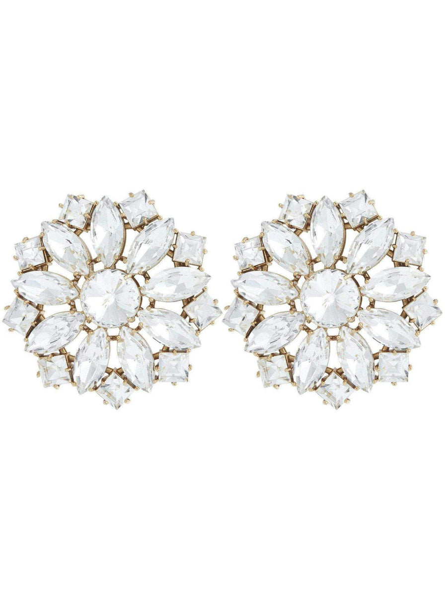 Ninon Maksim Diamond Crystal Earrings-Earrings-Ninon-Emila-2