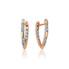 Top Hills 0.5 Carat Lab Grown Gold Diamond Earrings-Earrings-Top Hills-Emila-1